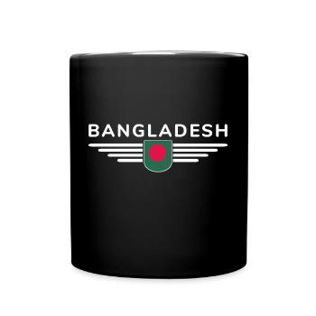 Bangladesh Design – Pride & Culture - Full Colour Mug - black - Front