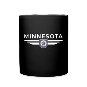 Minnesota Fan T-Shirt – Parfait pour les fans ! - Mug uni - noir - Devant