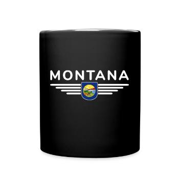 Montana Fan T-Shirt – Parfait pour les fans ! - Mug uni - noir - Devant