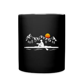 Aviron Sports Rameur - Mug uni - noir - Devant