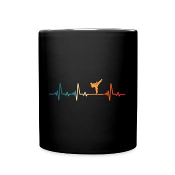 Taekwondo Taekwondoin - Full Colour Mug - black - Front