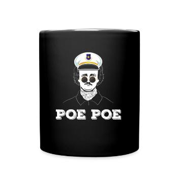 Edgar Allan Poe - Englische Literatur Autor - Tasse einfarbig - Schwarz - Vorne