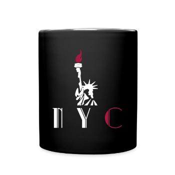 NYC - Statue de la Liberté - Statue de la Liberté - Mug uni - noir - Devant