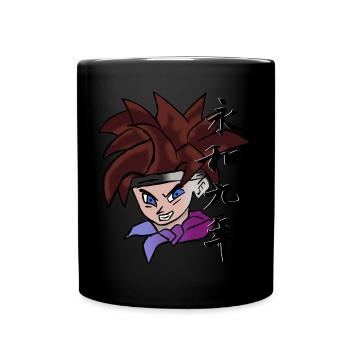 Manga - Full Colour Mug - black - Front