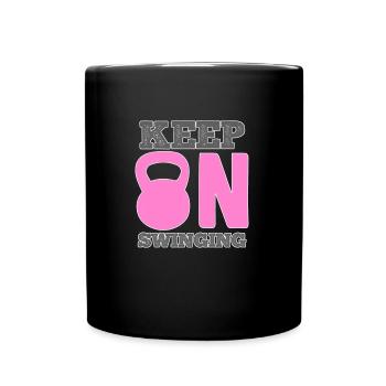 fitness - Full Colour Mug - black - Front