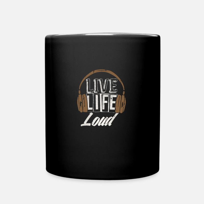 musique - Mug uni - noir