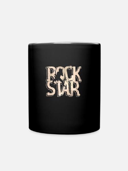 Musik - Tasse einfarbig - Schwarz