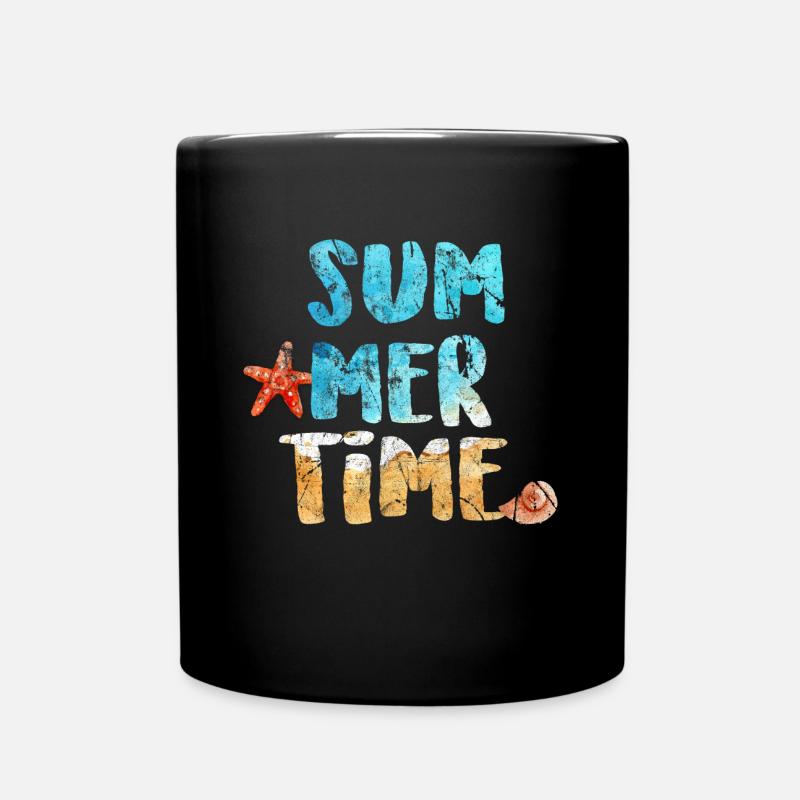 vacances - Mug uni - noir
