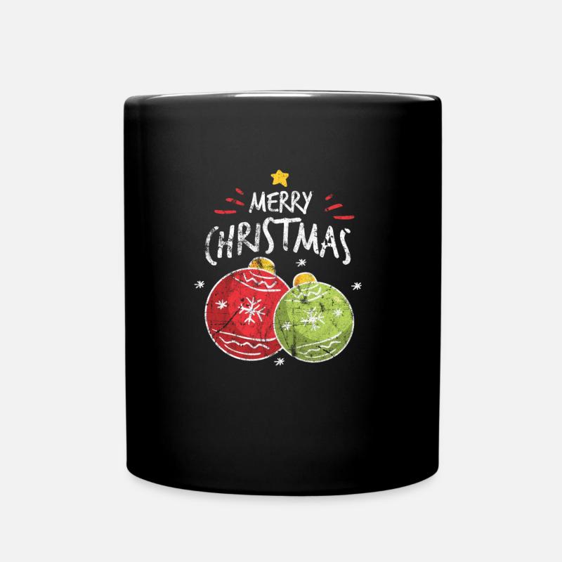 Christmas - Full Colour Mug - black