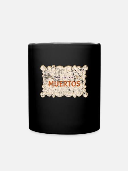 Dia de los Muertos - Full Colour Mug - black
