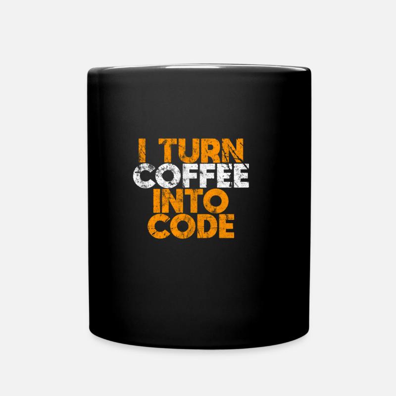 Technik - Tasse einfarbig - Schwarz