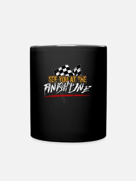 Auto - Tasse einfarbig - Schwarz