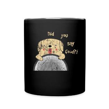 eat - Full Colour Mug - black - Front