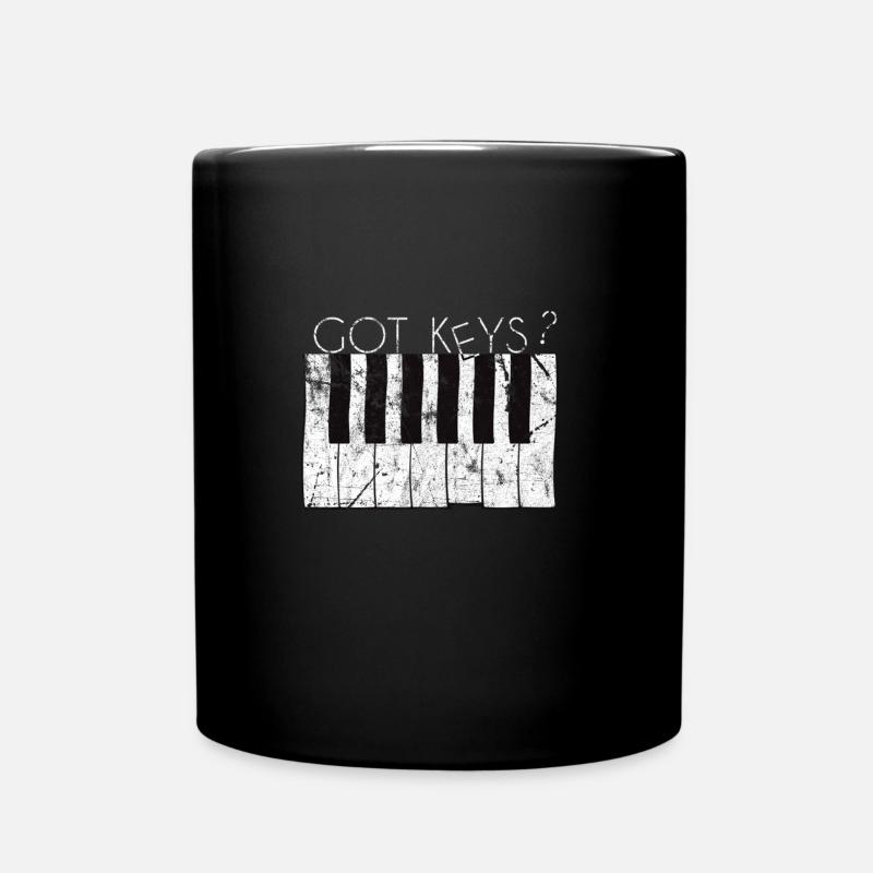 Musik Musiker Kopfhörer Geschenkidee - Tasse einfarbig - Schwarz