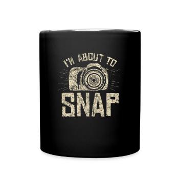 Fotograf - Tasse einfarbig - Schwarz - Vorne