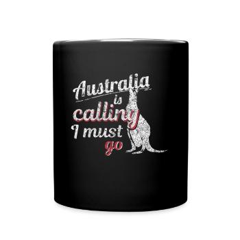 Australia - Full Colour Mug - black - Front