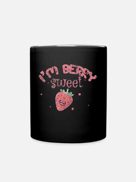 Spruch - Tasse einfarbig - Schwarz