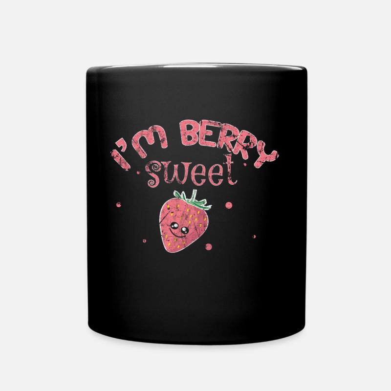 Spruch - Tasse einfarbig - Schwarz