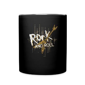 Musik - Tasse einfarbig - Schwarz - Vorne