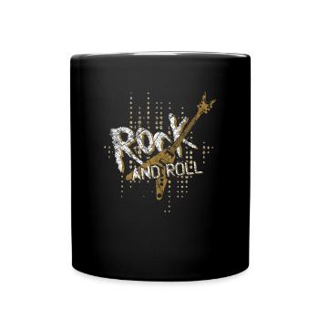Musik - Tasse einfarbig - Schwarz - Vorne