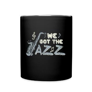 Musik - Tasse einfarbig - Schwarz - Vorne