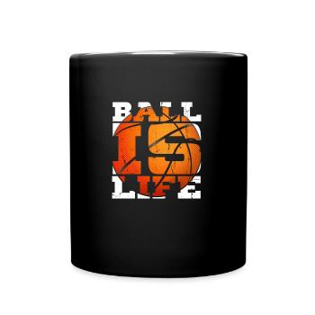 sportif - Mug uni - noir - Devant