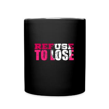 sportif - Mug uni - noir - Devant
