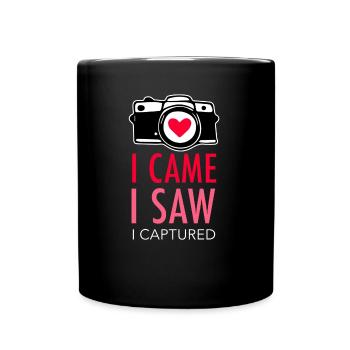 Fotograf - Tasse einfarbig - Schwarz - Vorne
