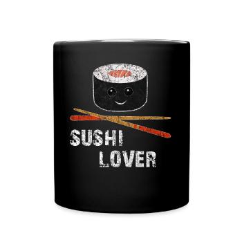 eat - Full Colour Mug - black - Front