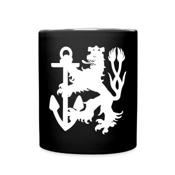 Dusseldorf - Dusseldorf Lion - Full Colour Mug - black - Front