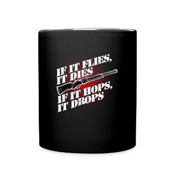To hunt - Full Colour Mug - black - Front