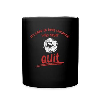 Football - Mug uni - noir - Devant
