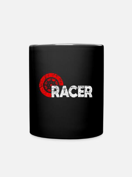Auto - Tasse einfarbig - Schwarz