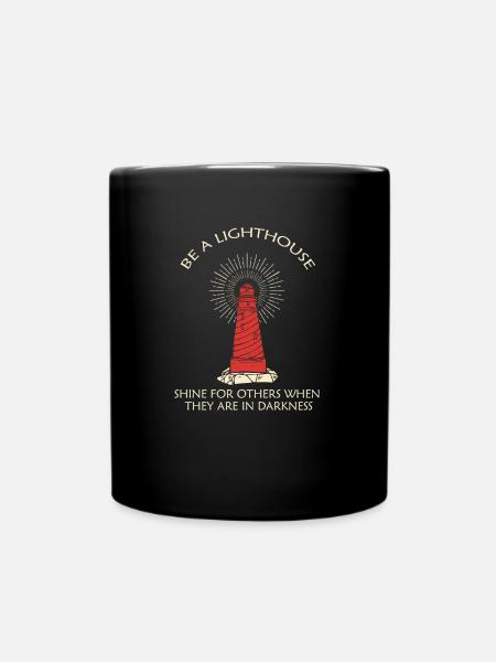 Segeln - Tasse einfarbig - Schwarz