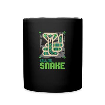 Snake - Full Colour Mug - black - Front