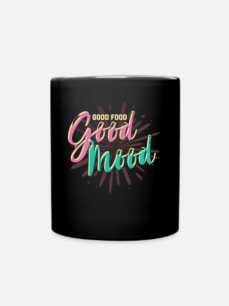 Essen - Tasse einfarbig - Schwarz