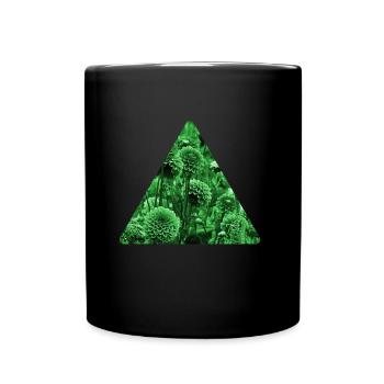 Herbst - Tasse einfarbig - Schwarz - Vorne