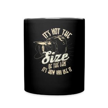 Fotograf - Tasse einfarbig - Schwarz - Vorne