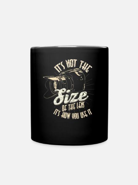 photographer - Full Colour Mug - black