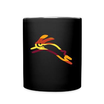 Hare - Full Colour Mug - black - Front