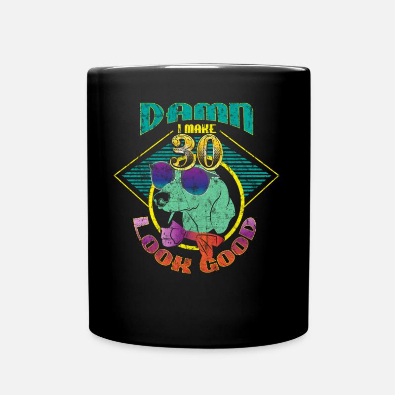 30ème anniversaire - Mug uni - noir