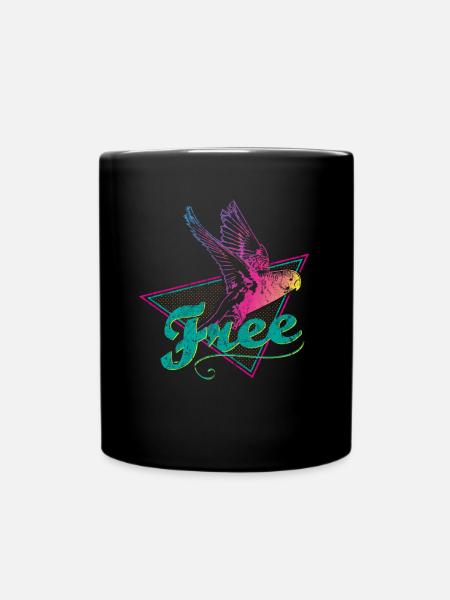 perruche - Mug uni - noir