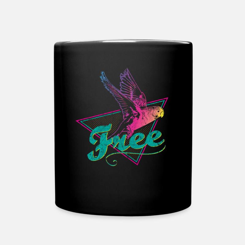 perruche - Mug uni - noir