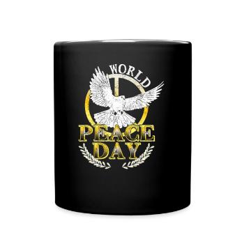 Journée internationale de la paix mondiale - Mug uni - noir - Devant