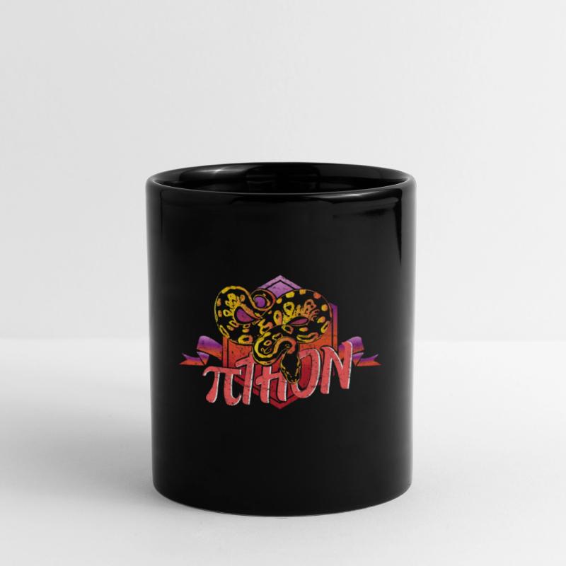 Pi Mathematik Python Tasse einfarbig