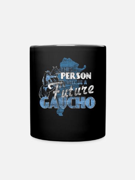 Argentine Gaucho - Mug uni - noir