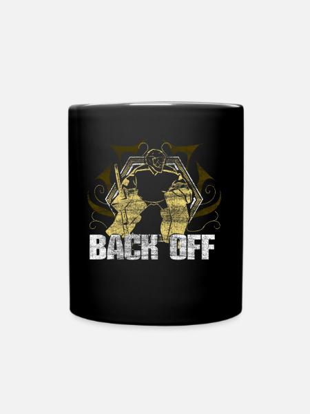Eis Hockey Hobby Geschenk - Tasse einfarbig - Schwarz