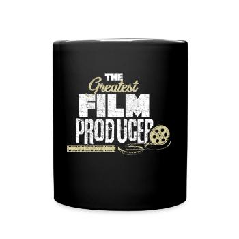 Le plus grand producteur de films - Mug uni - noir - Devant