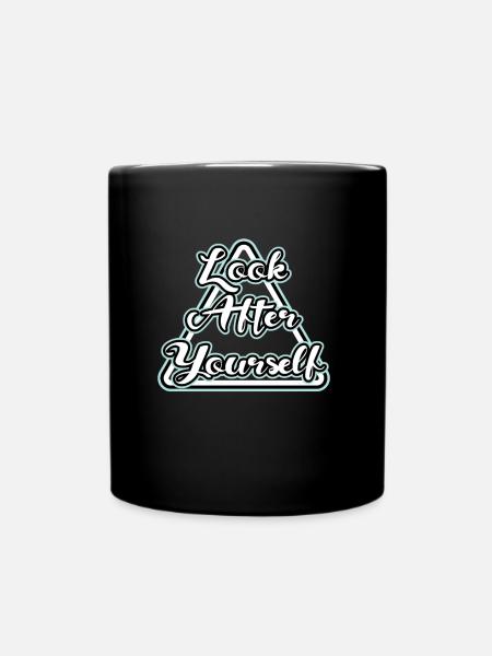 saying - Full Colour Mug - black