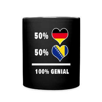 Allemagne et Bosnie Awesome / Gift - Mug uni - noir - Devant